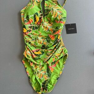 Women’s one piece magicsuit bathing suits size 10.
